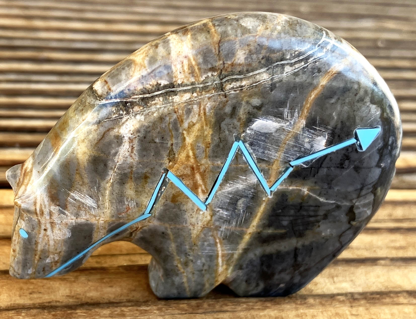 Stewart Quandalacey | Zuni Medicine Bear Fetish | Penfield Gallery of Indian Arts | Albuquerque, New Mexico